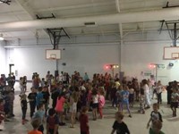 Dance for those with perfect attendance during testing 2019