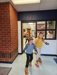 Skate-A-Thon in Hallways 2023