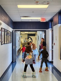 Skate-A-Thon in Hallways 2023