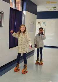 Skate-A-Thon in Hallways 2023