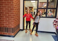 Skate-A-Thon in Hallways 2023