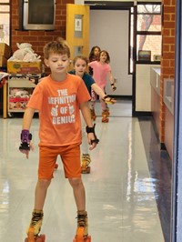 Skate-A-Thon in Hallways 2023