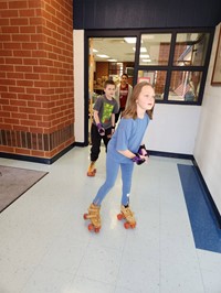 Skate-A-Thon in Hallways 2023