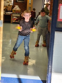 Skate-A-Thon in Hallways 2023