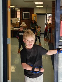 Skate-A-Thon in Hallways 2023