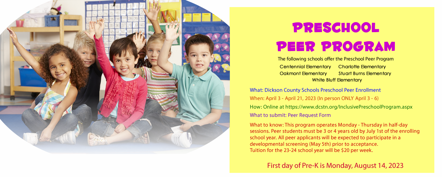 PreK Peer Program