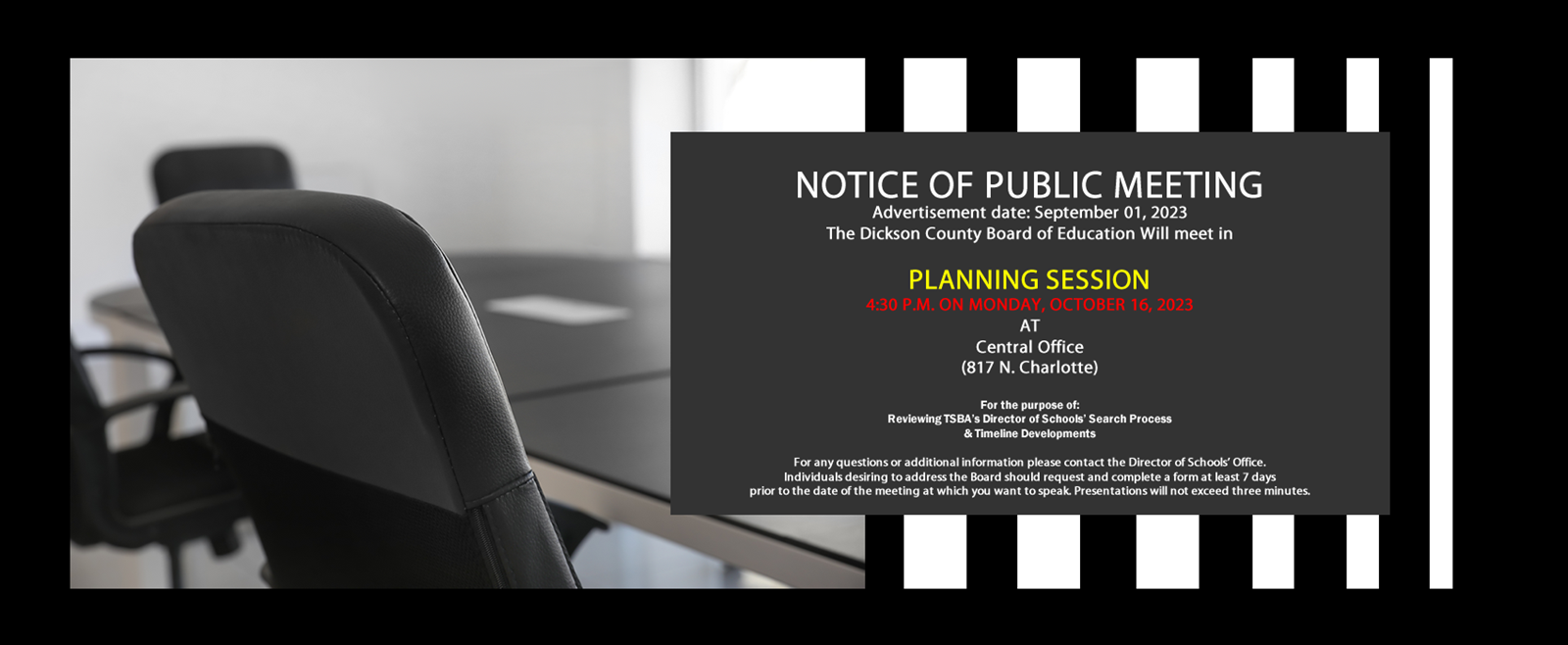 October Planning Session