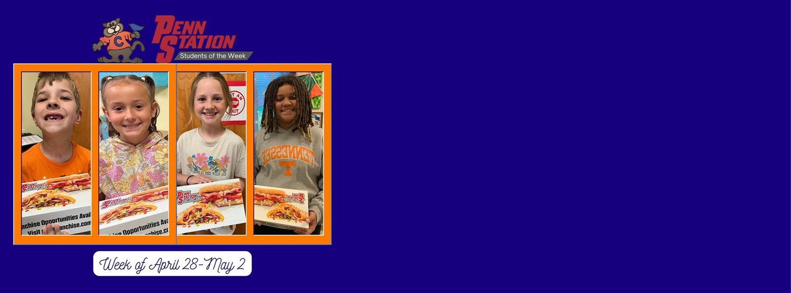 Penn Station Students of the Week